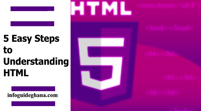 5 Easy Steps to Understanding HTML