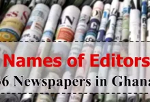 newspapers in ghana and their editors