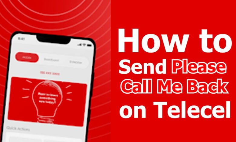 Telecel Ghana Please Call Me Back Code