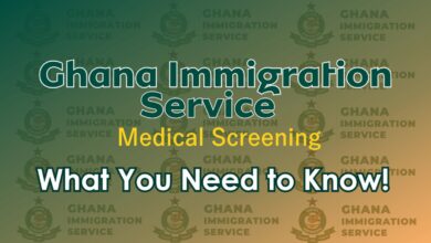 Ghana Immigration Service Medical Screening
