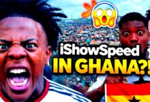 iShowSpeed in Ghana
