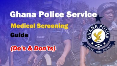 Ghana Police Service Medical Screening Guide