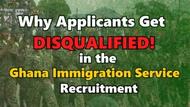 Why Ghana Immigration Service Disqualify Applicants