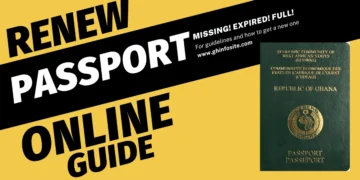 How to Renew A Passport Online in Ghana